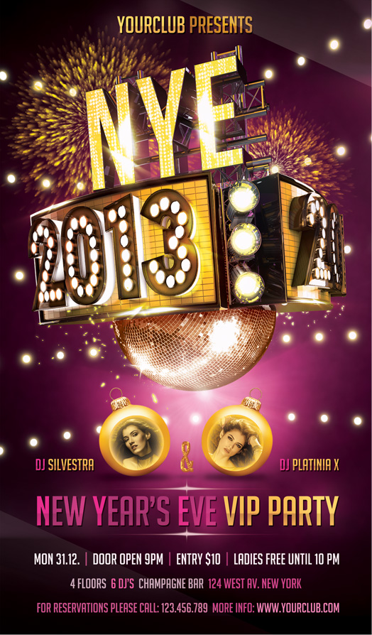 New Year Party Flyer