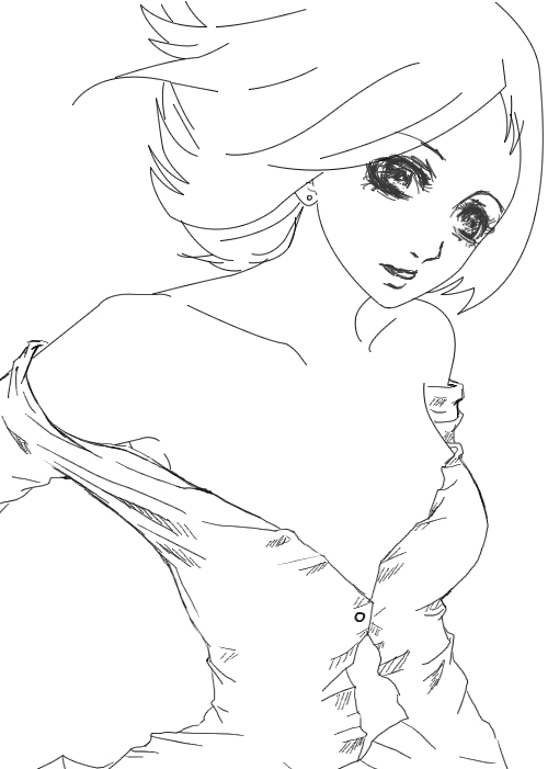Anime Outline by JinChan on DeviantArt