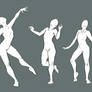Free2Use Bases: Dance Poses w background