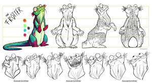 Frotter Character Design and Expressions