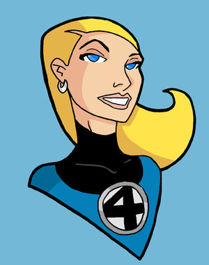 Invisible Woman Headshot color