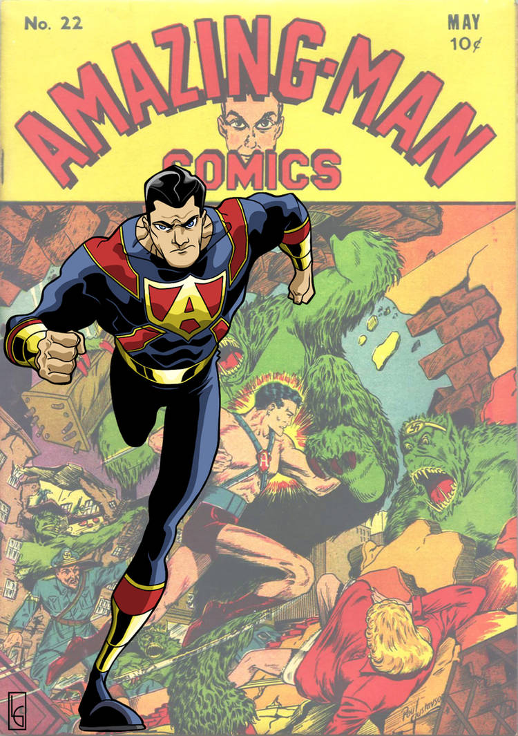 Astounding Man Amazing Man redesign by Gaston25 on DeviantArt