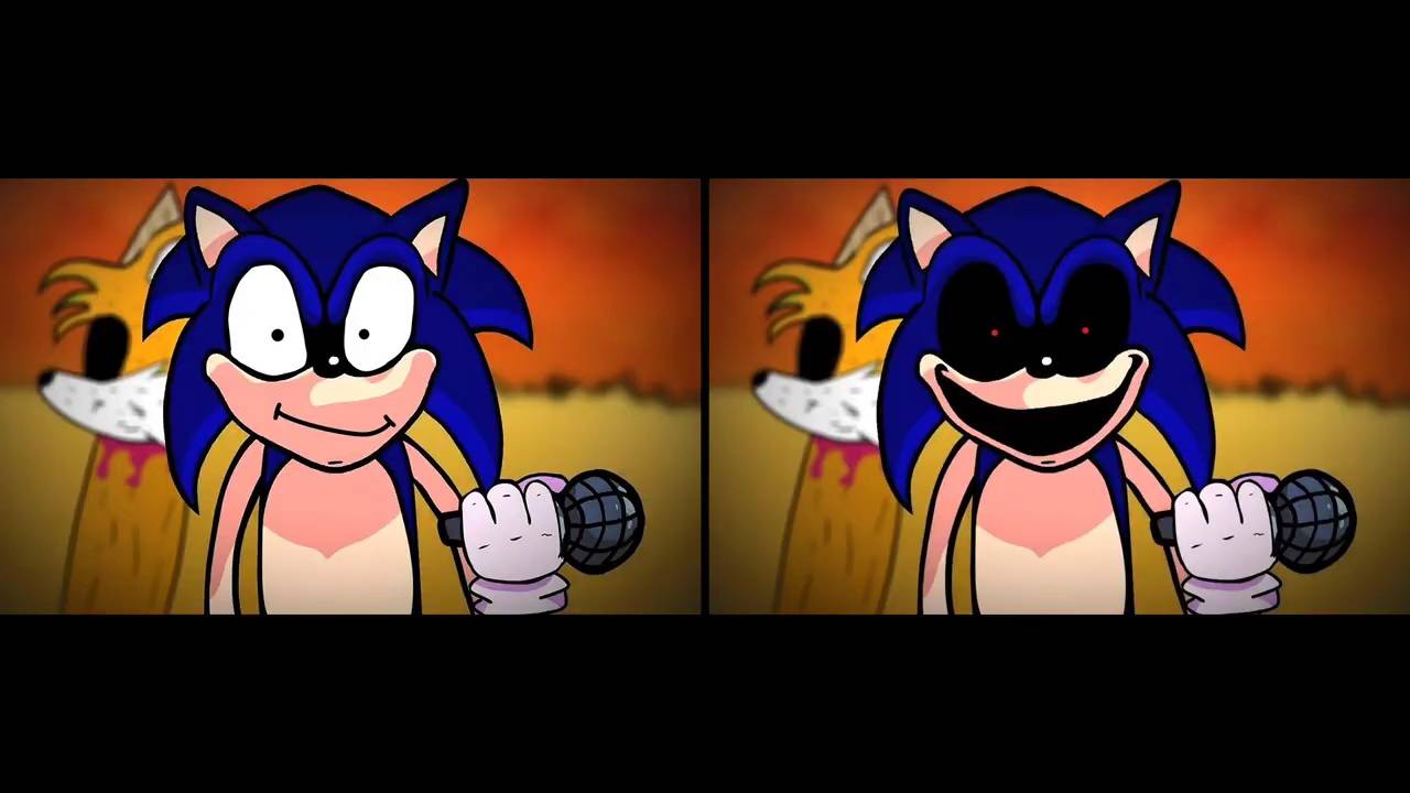 FNF VS VHS SONIC.EYX / VHS SONIC.EXE (MOD/Creepypasta/Digital Degeneration)  (Friday Night Funkin) 