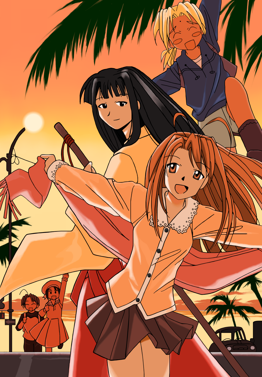 Love Hina girls