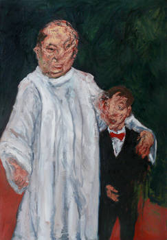 Clergyman with Boy 2008