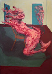 Sitting Figure w Mirror 2007