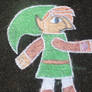 A Link between Worlds - Chalk Drawing