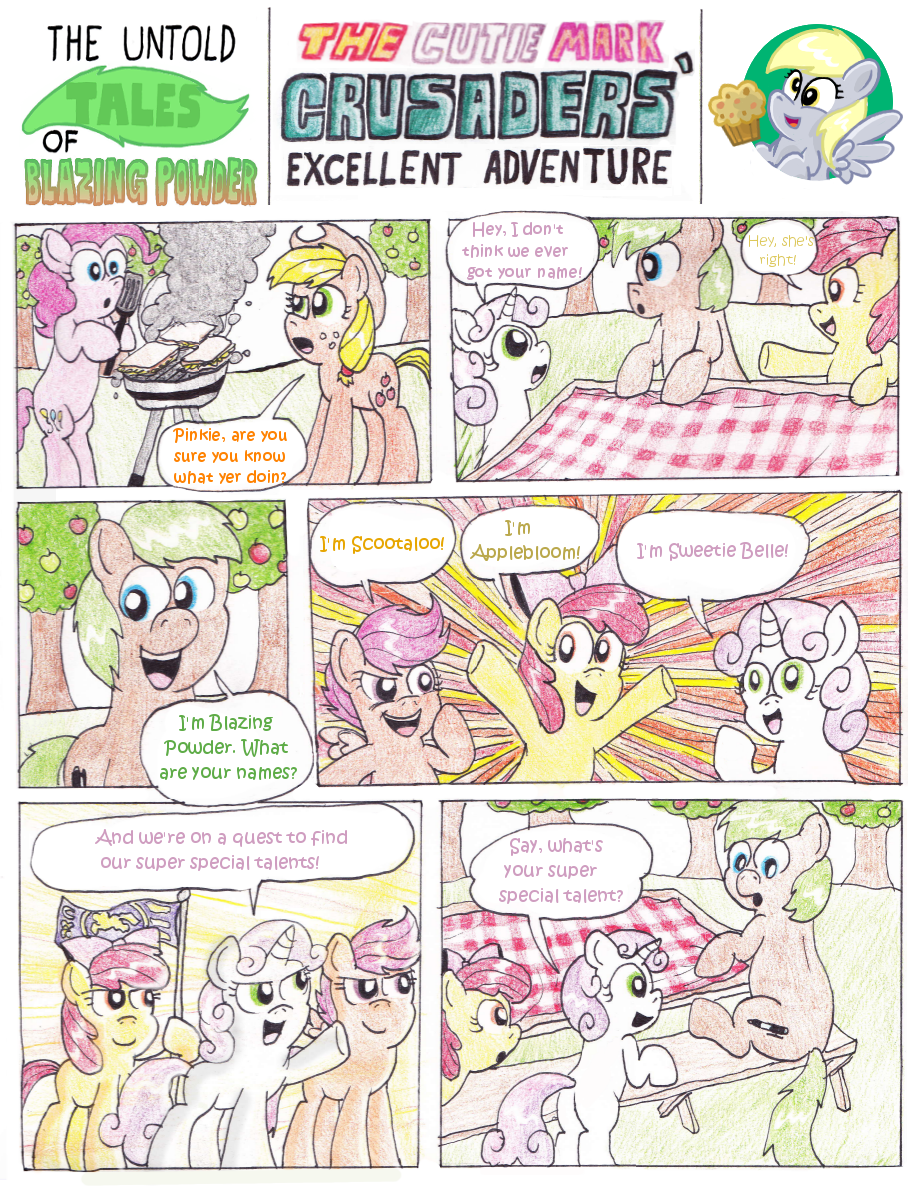 MLP: FiM - The Untold Tales of Blazing Powder: P1