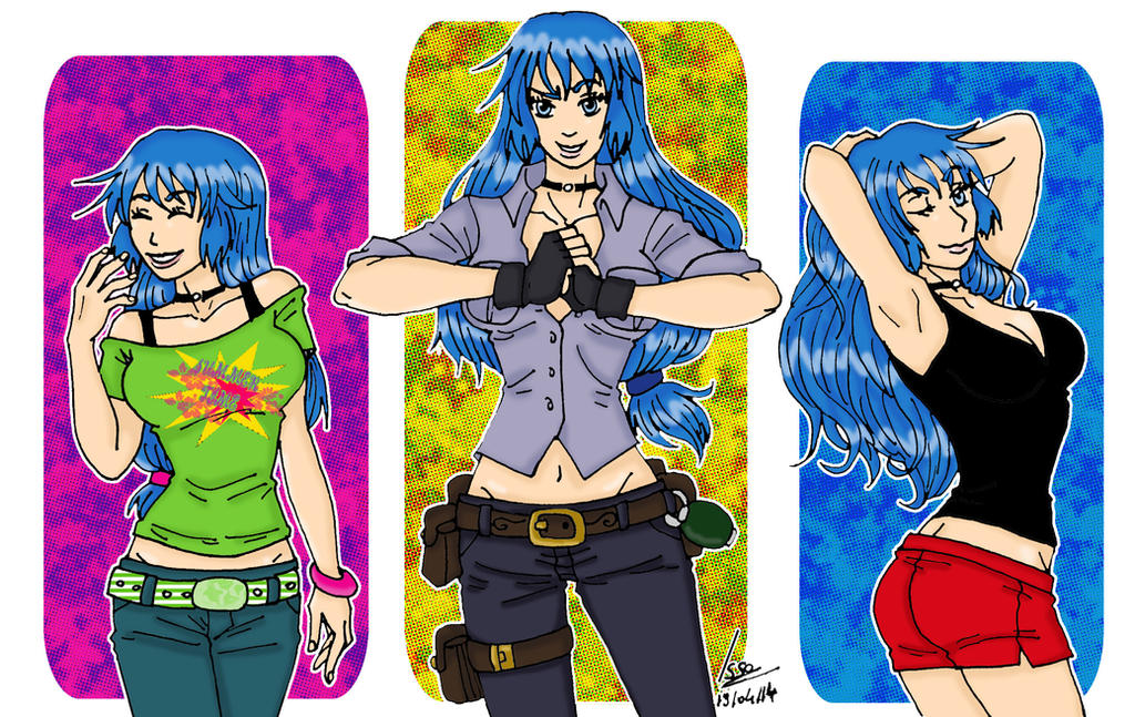Blue Flash Oc Blue Flash by Issoman on DeviantArt