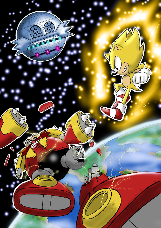 Sonic 2 - Final (Color Version) by Star-Rocket on DeviantArt