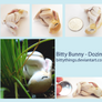 Bitty Bunny - Dozing - SOLD