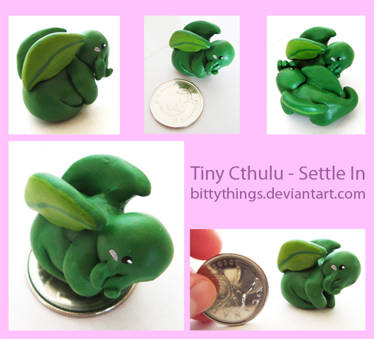 Tiny Cthulu - Settle In - SOLD