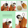 Chickadee Nut Pendant - SOLD