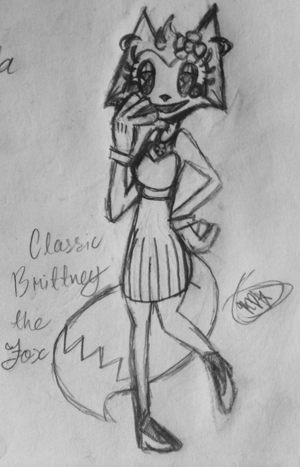 BATIM-Brittney the fox(my oc)