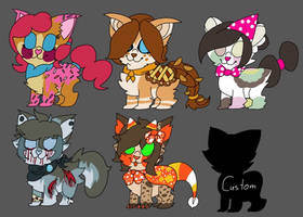 CHEAP Food Cat Adoptables 3