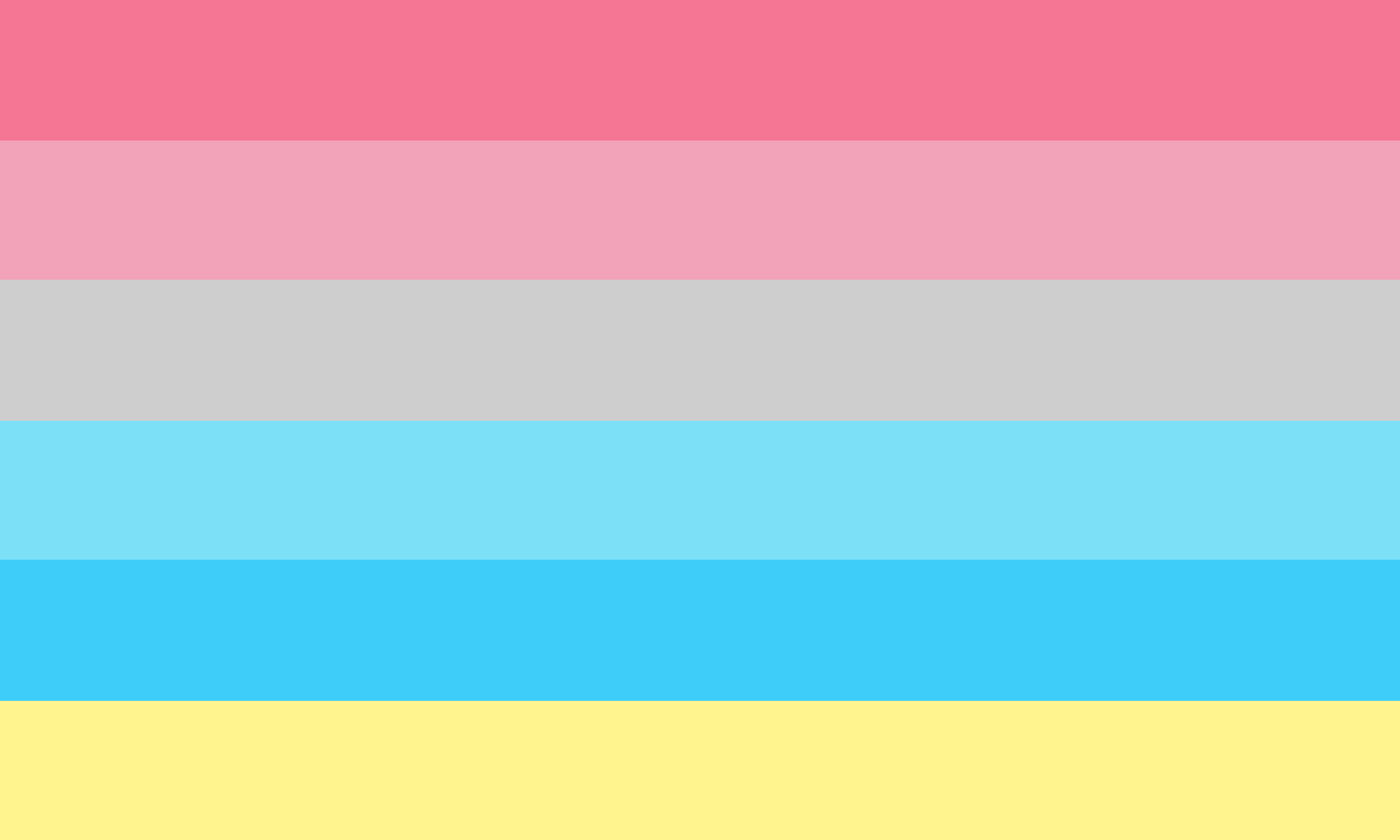 The Genderflux pride flag.