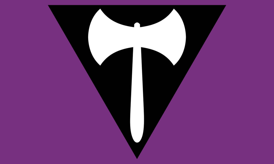 Lesbian Labrys by Pride-Flags