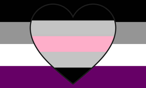 Asexual Penultiromantic Combo Flag