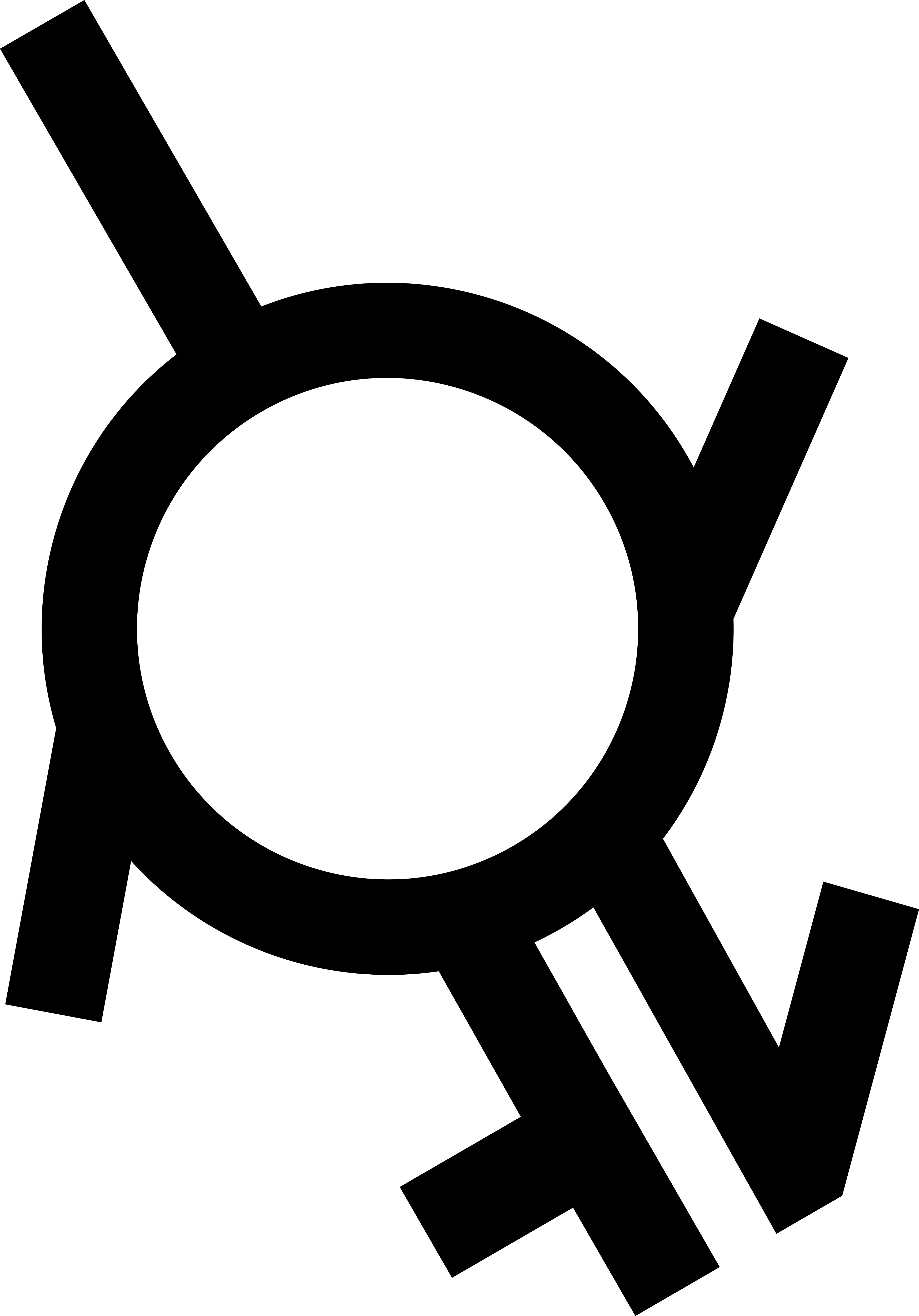 Bigender (Intergender + Neutrois) Symbol