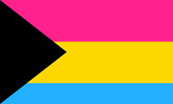 Demipan- Feminine/Neutral Leaning Flag