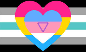 Libramasculine Pansexual Nonmonogamy Combo Flag