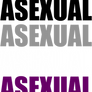 Asexual Typography