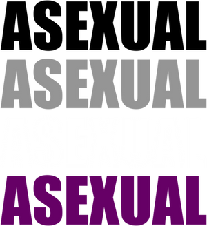 Asexual Typography