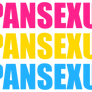 Pansexual  Typography