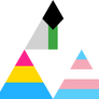 Demiromantic Pansexual Transgender Triforce