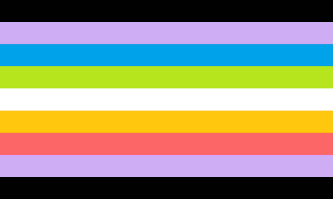 colorful queer flag