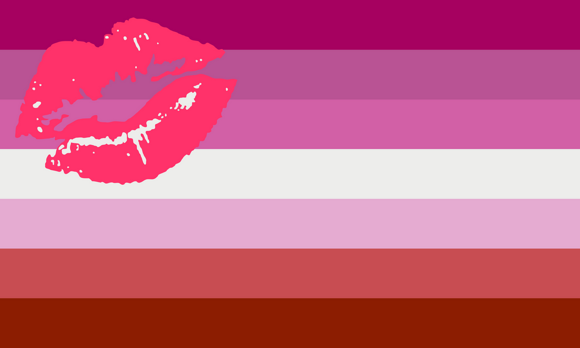 Lipstick Lesbian by Pride-Flags