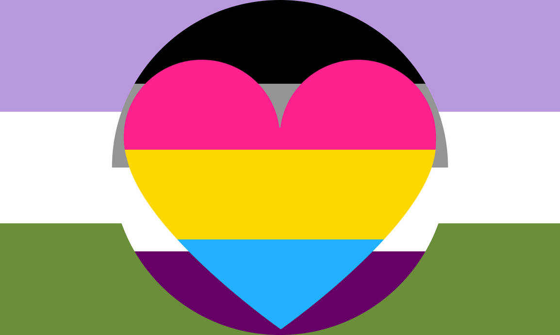 Genderqueer Asexual Panromantic Combo By Pride Flags On