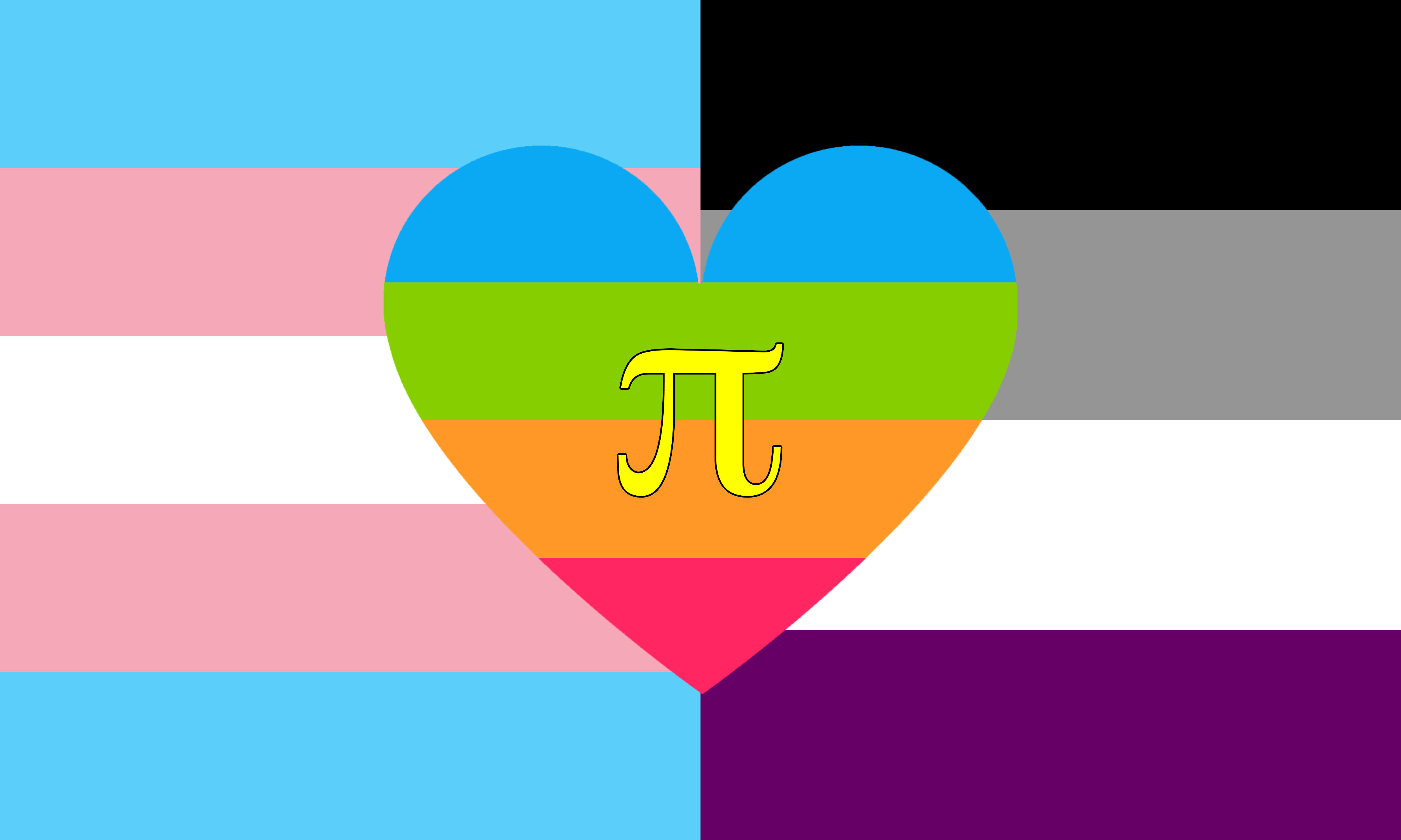Polyamory Deviantart Trans Asexual Panromantic Polyamory Combo by Pride-Flags on DeviantArt