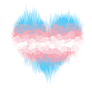 Transgender Glitch Heart
