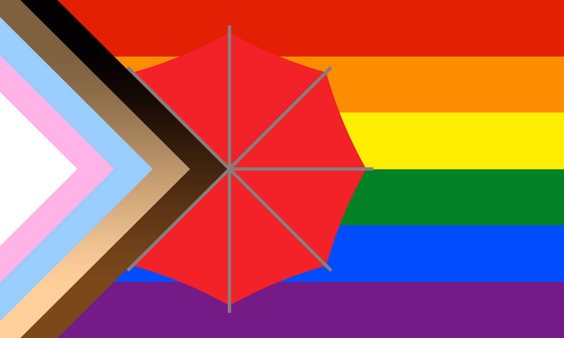 Sex Worker Inclusive Progress Pride Flag 1 By Pride Flags On Deviantart