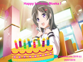 Happy birthday Moeka China