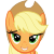 Applejack Bedroom Eyes Emoticon