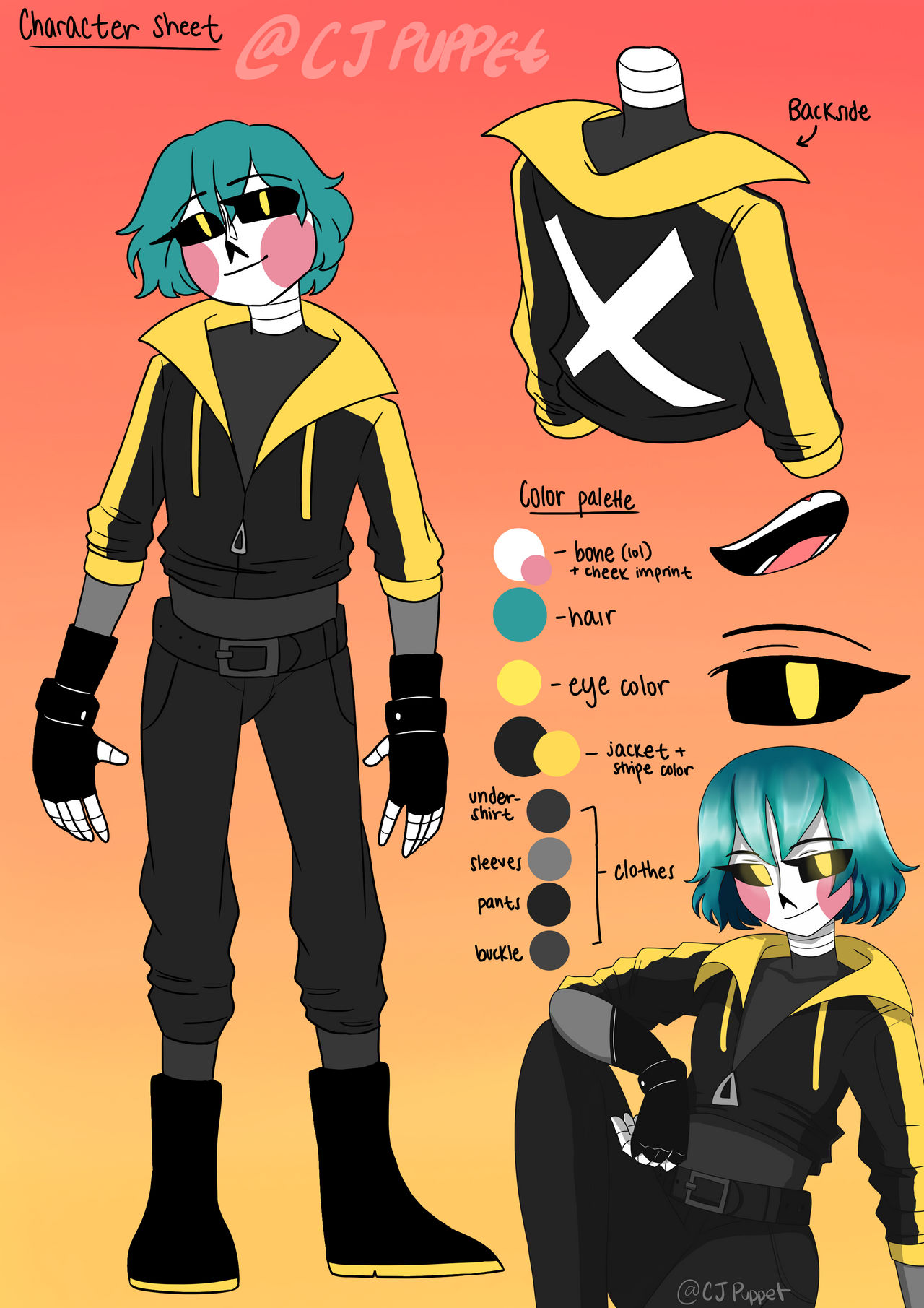 CJ Puppet Character Sheet! by CJPuppet on DeviantArt