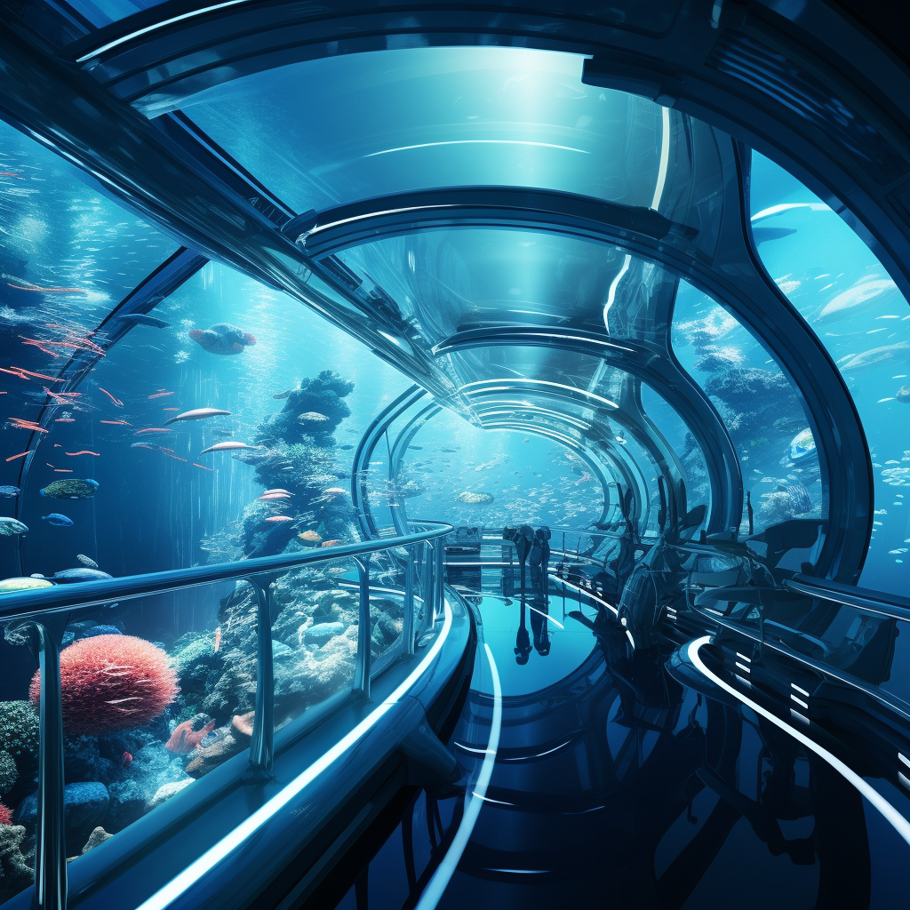 Sea Train Rails Futuristic under water sea rail by EmperorAlexander on DeviantArt
