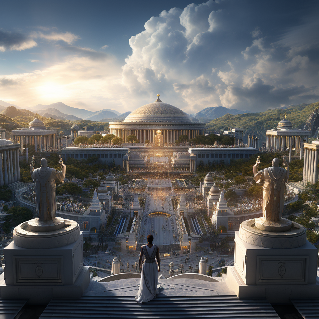 Futuristic Roman world by EmperorAlexander on DeviantArt