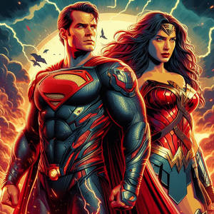 Superman and Wonderwoman