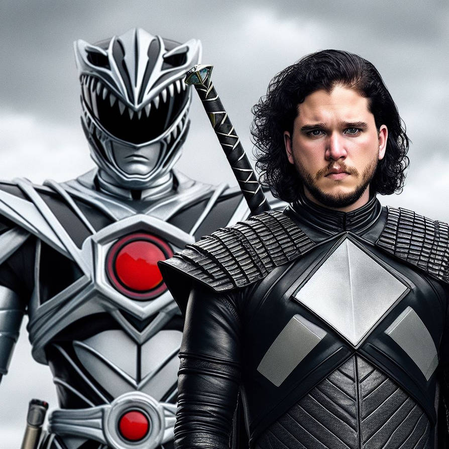 Jon Snow Power Ranger by EmperorAlexander on DeviantArt