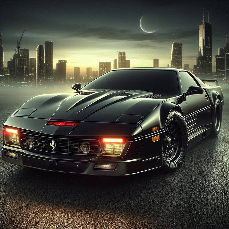 Knight Rider Front View Knight Rider?1 by EmperorAlexander on DeviantArt