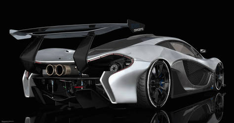 EVM Conceptz 2016 Mclaren P1 GTR Rear