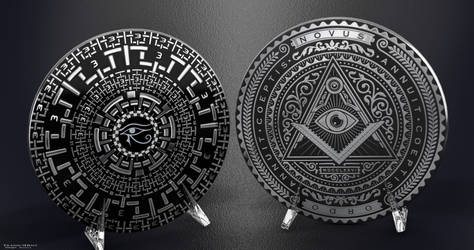 Illuminati All Seeing Eye 3D Coin Design (Link)