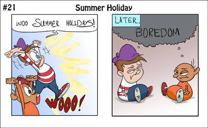 Pinball Comic 21: Summer Holidays