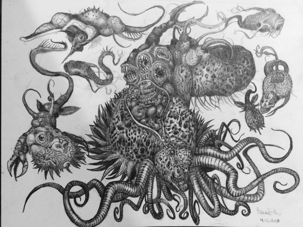 Eldritch Creature by whipscorpion on DeviantArt