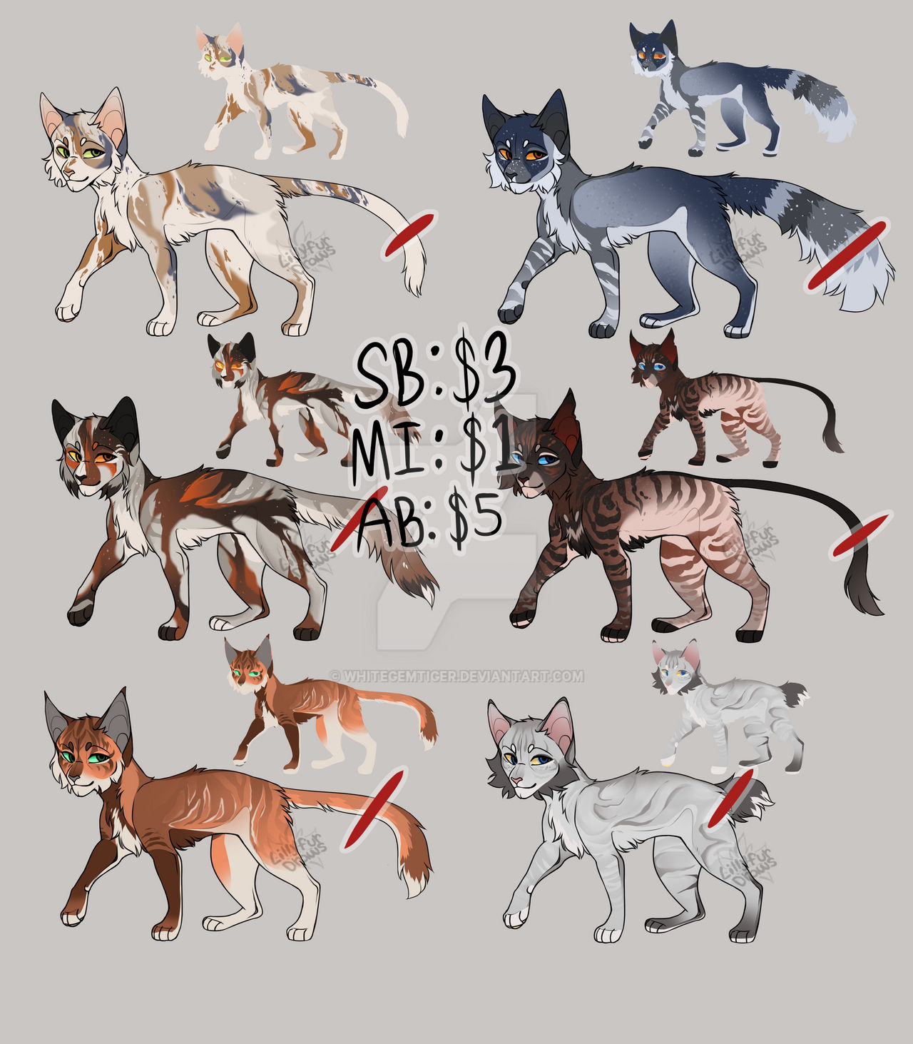 Warrior Cat Batch #2 [CLOSED] by Miss-Hades on DeviantArt