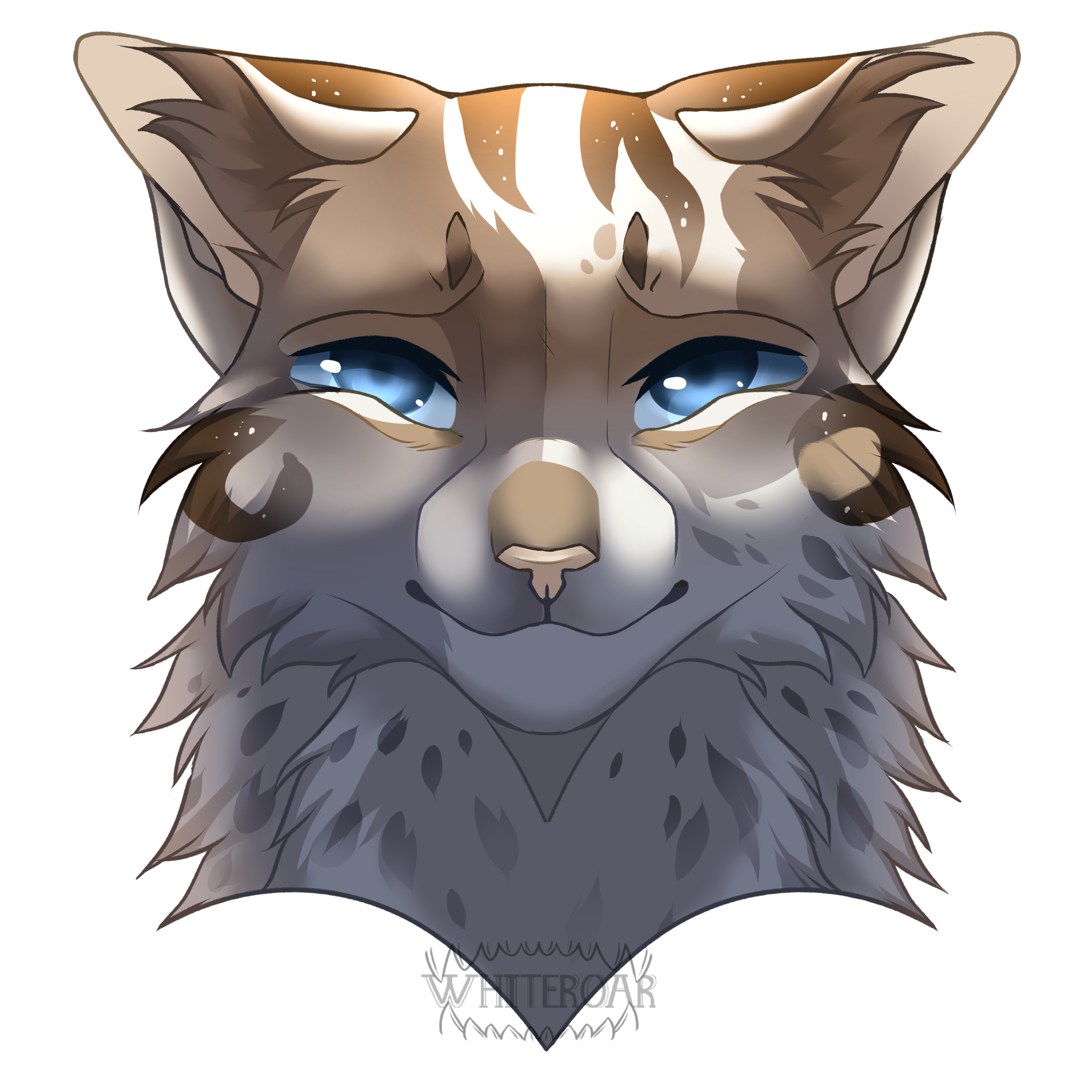 Commission Cat Icon/bust 