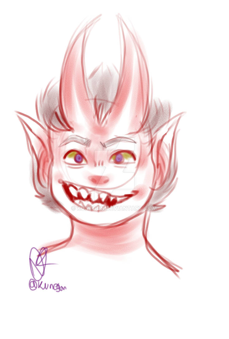 Bust Up Example Bust up Commission example by kunegon on DeviantArt